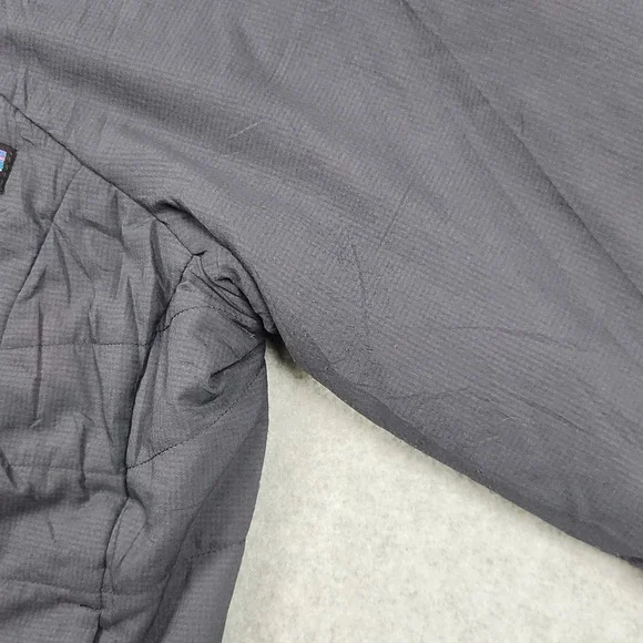 Patagonia Jacket Womens XS Extra Small Nano Air Hoody Black Puffer Hooded - Picture 9 of 16